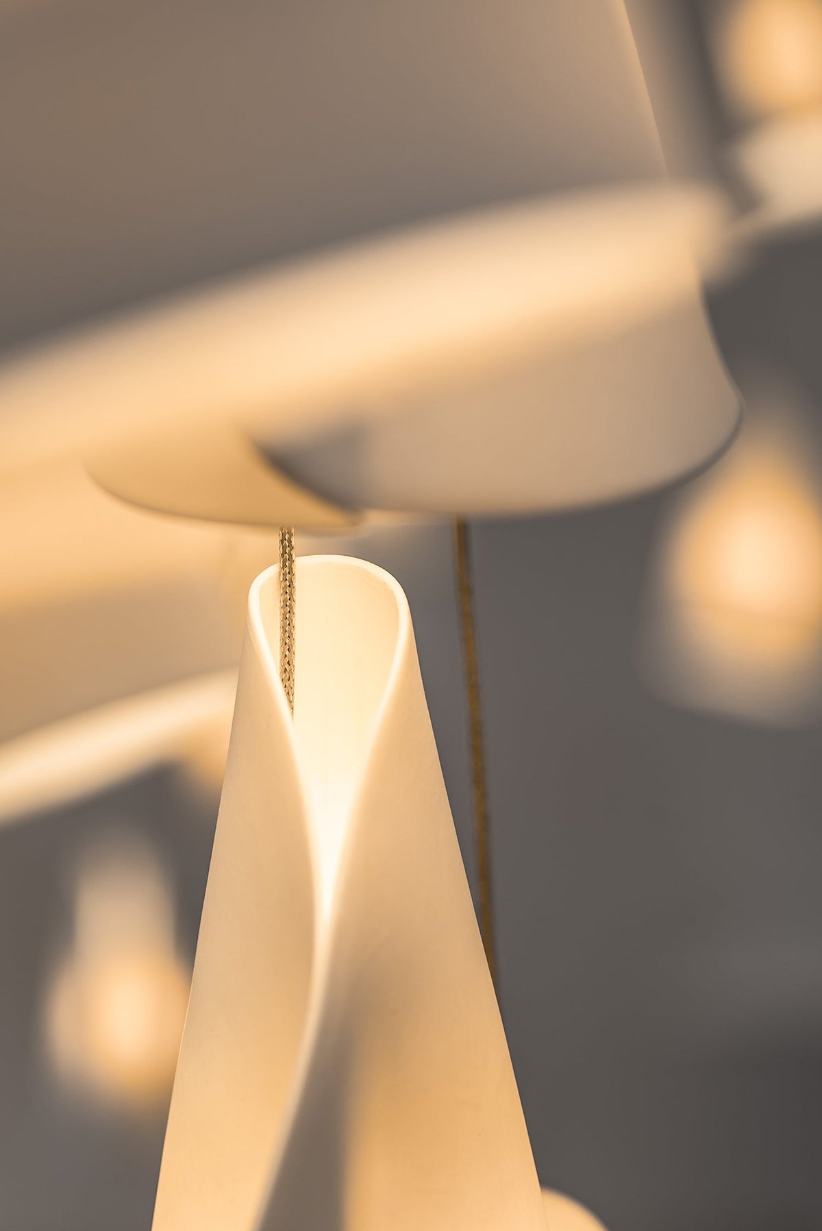 Sonora Handcrafted Ceramic Chandelier with LED Illumination