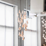 Sonora Handcrafted Ceramic Chandelier with LED Illumination