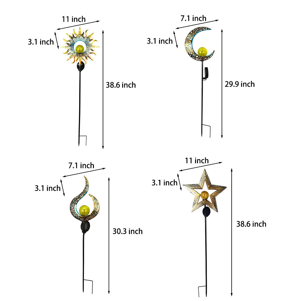 Creative Hollow Solar Lawn Light Li002474