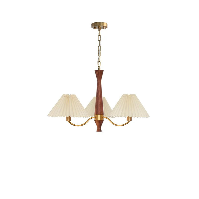 Pleated Elegance Chandelier