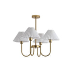 Aurelle Pleated Chandelier