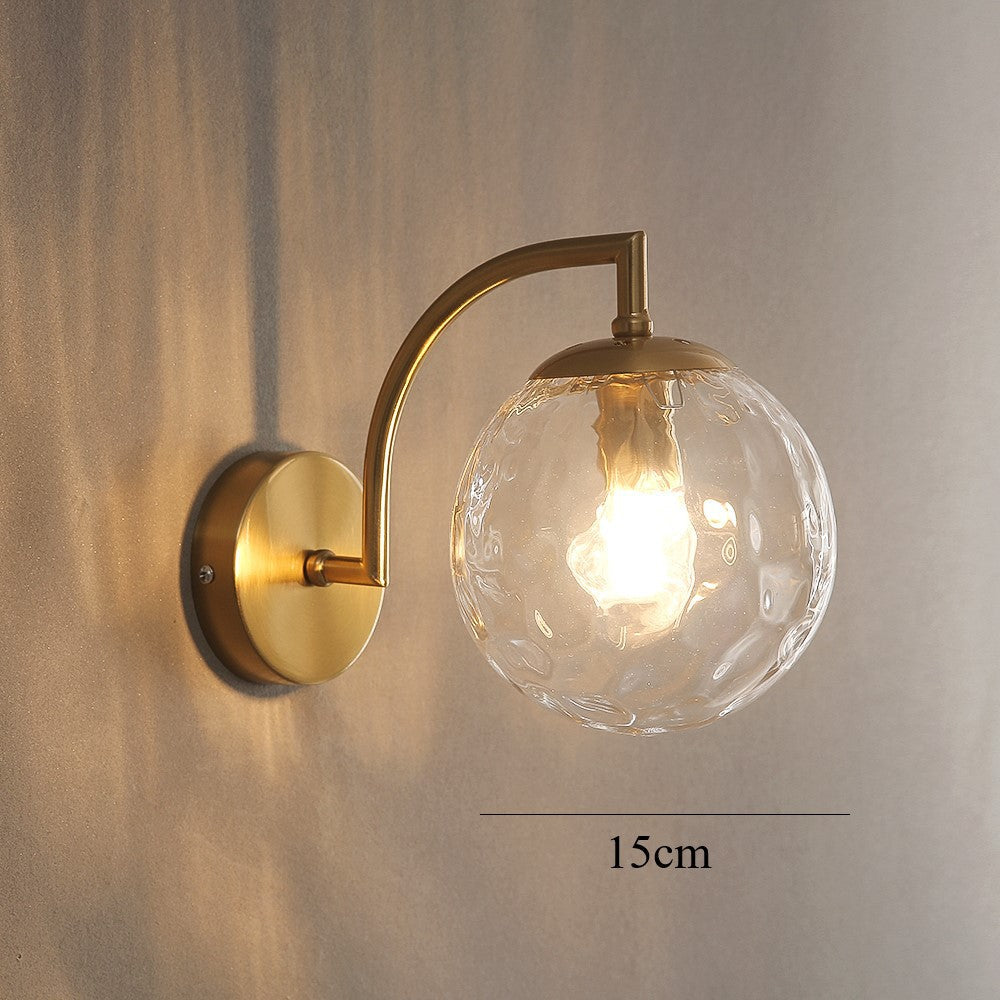 Watermelon Glass Wall Lamp Colored Glass Small Wall Lamp