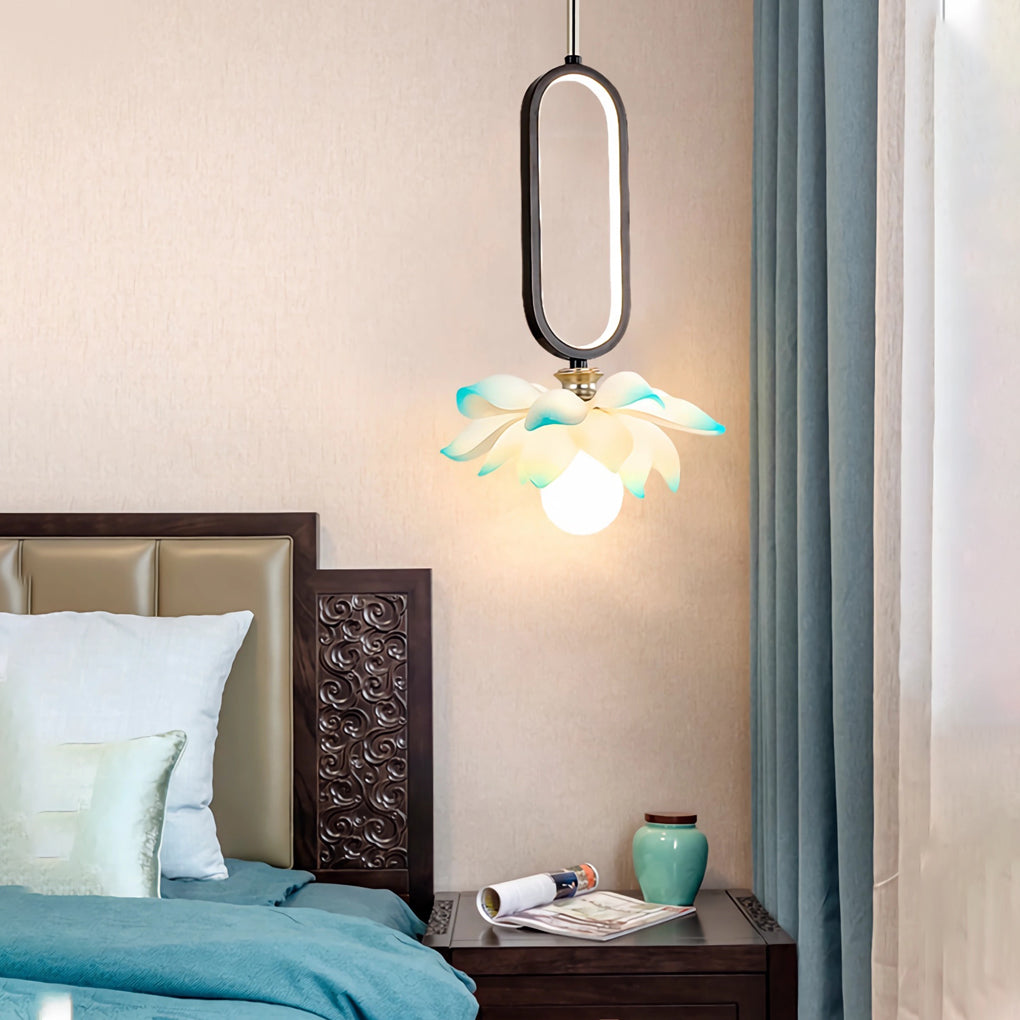 Creative Lotus Flowers Modern Pendant Light Li002524