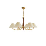 Pleated Elegance Chandelier