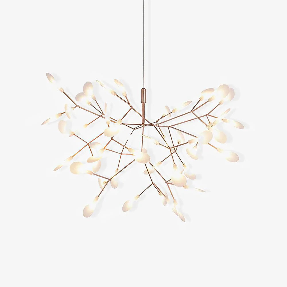 Rose Gold Glow Chandelier