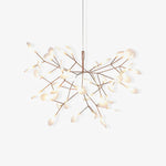Rose Gold Glow Chandelier