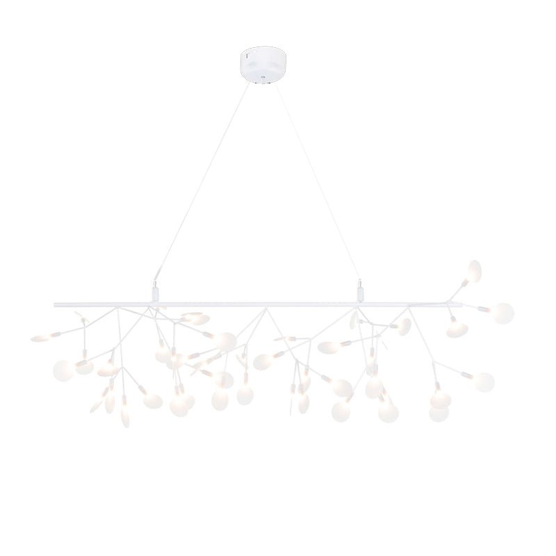 Firefly Linear LED Chandelier – Modern Acrylic Pendant Light for Dining & Living Spaces