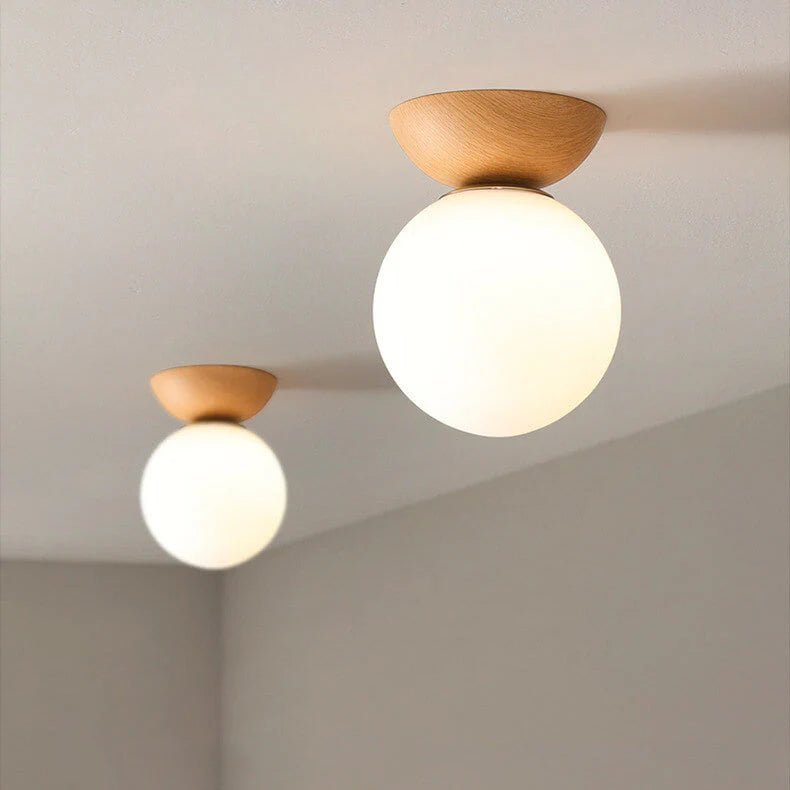 Entryway Foyer Light Wooden Style Corridor Ceiling Light