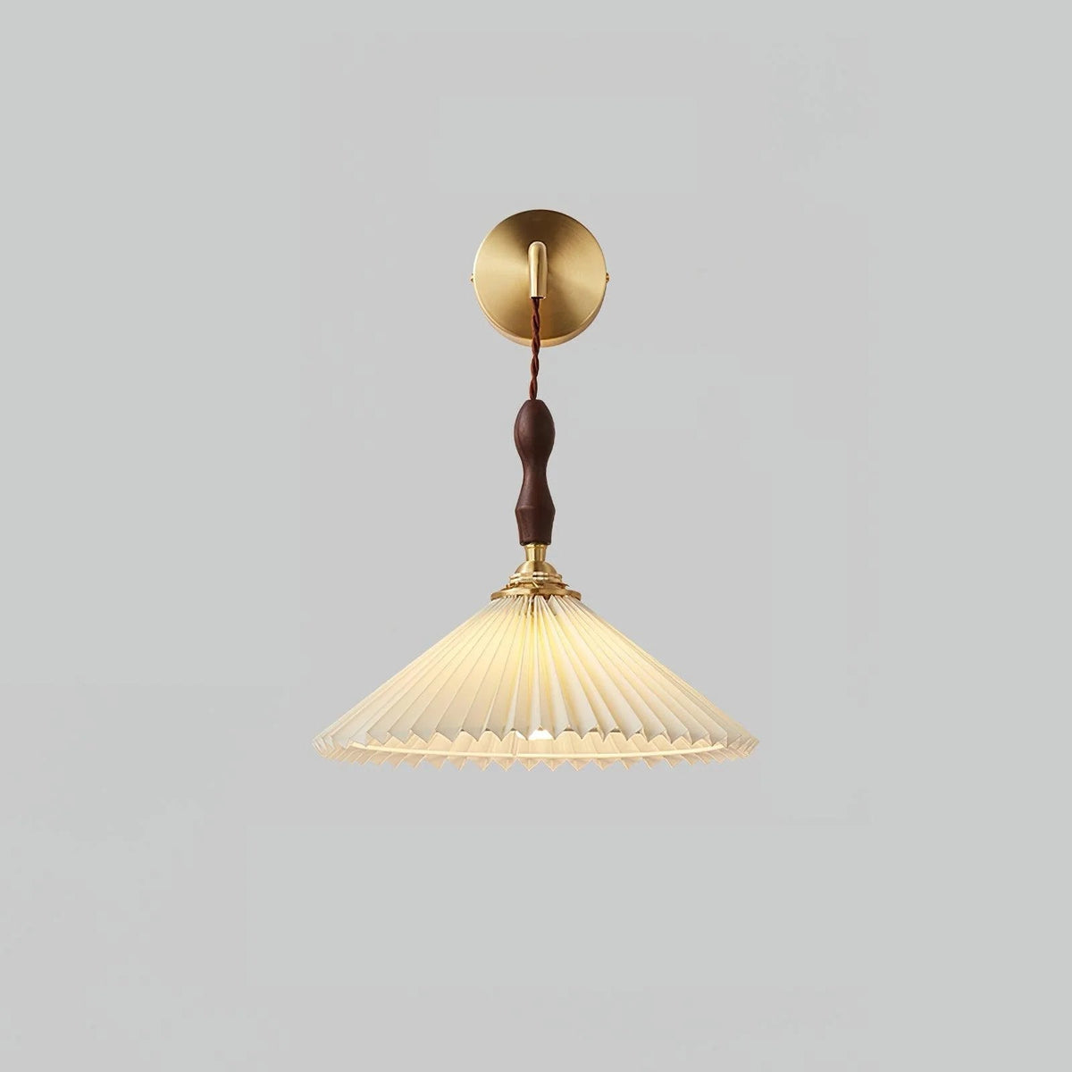 Layered Wood Wall Light