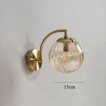 Watermelon Glass Wall Lamp Colored Glass Small Wall Lamp