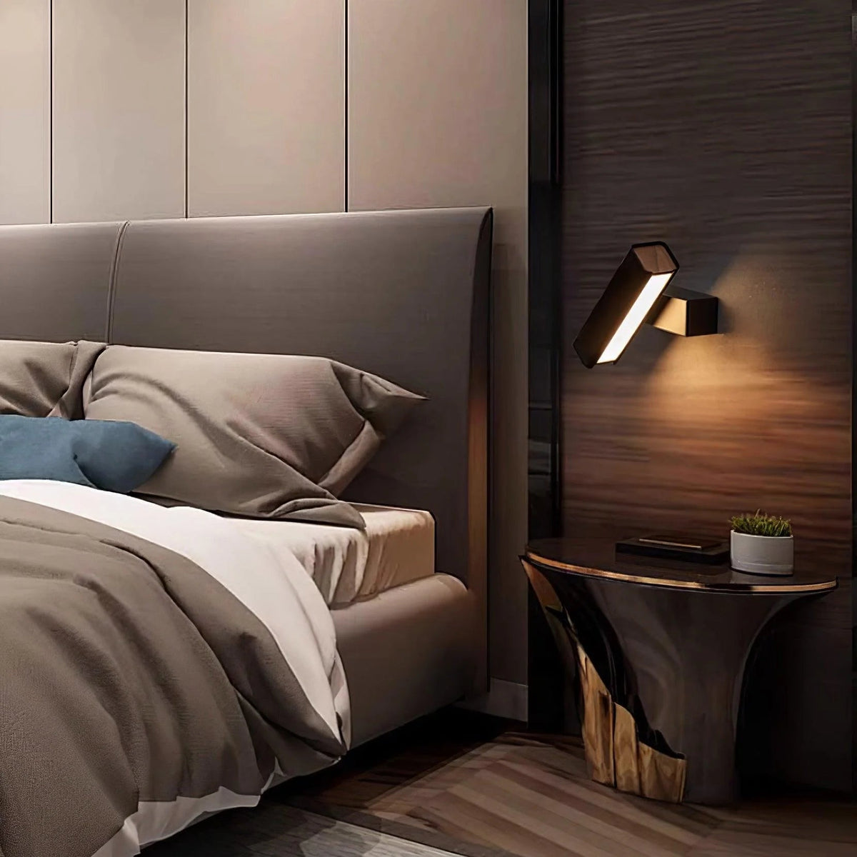 Modern Minimalist Bedside Wall Lamp