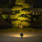 Minimalist Outdoor LED Spotlights with Adjustable Warm Light, IP65 Waterproof Aluminum