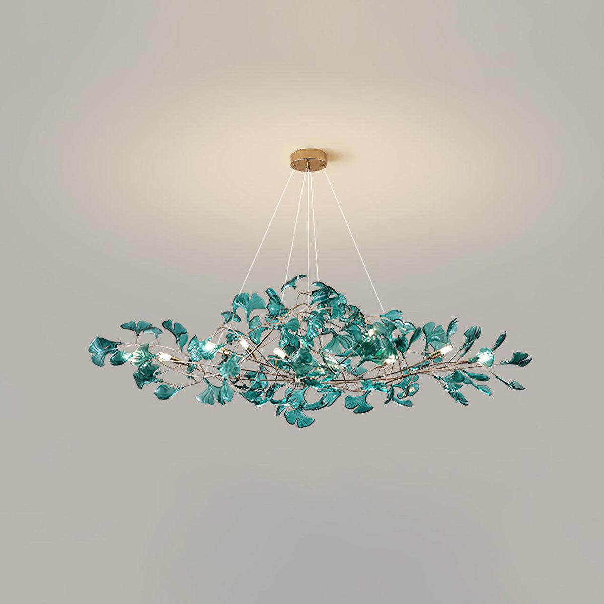 Auraleaf Acrylic Chandelier