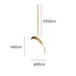 Luna Orbit Pendant Light