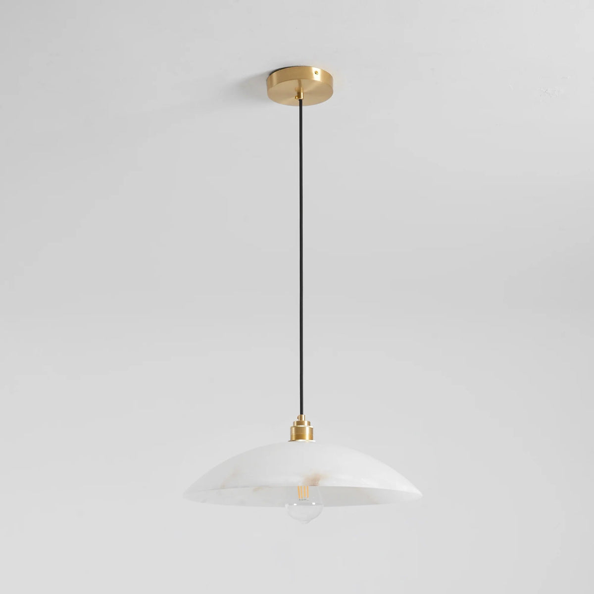 Lunaria Alabaster Pendant