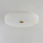 Clara Alabaster Flush Mount