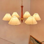 Pleated Elegance Chandelier