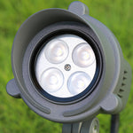 Outdoor LED Spotlights with Anti-Glare Design for Landscape and Architectural Accents