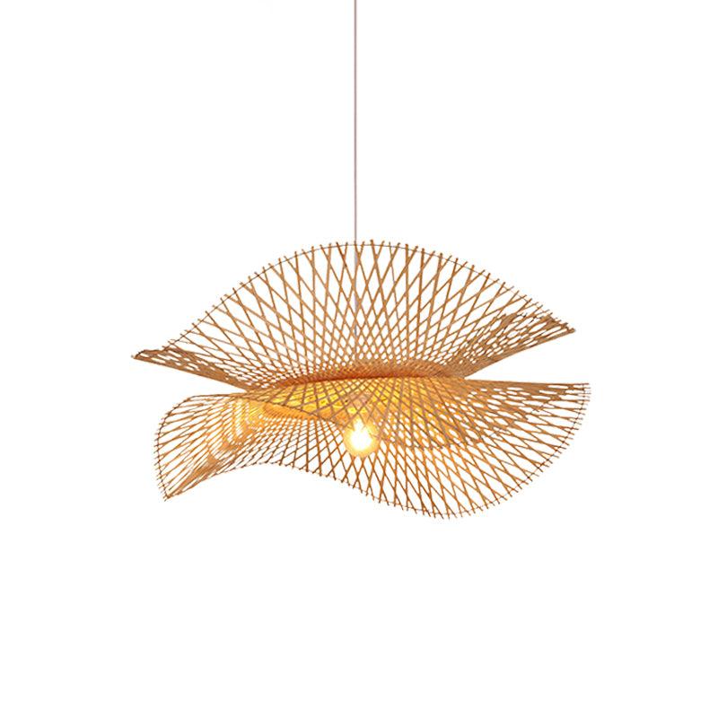 Rustic Bamboo Structure Pendant