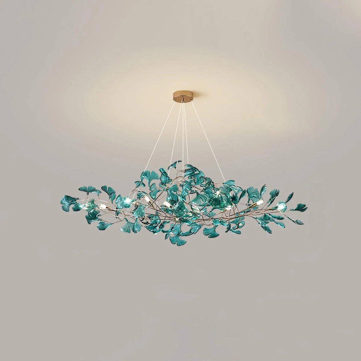 Auraleaf Acrylic Chandelier