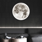 Modern Round Moon Wall Lamp