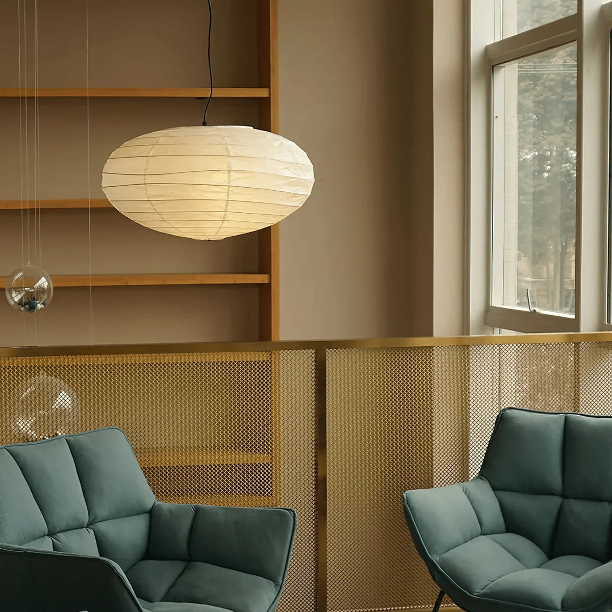 Hikari Washi Pendant Light