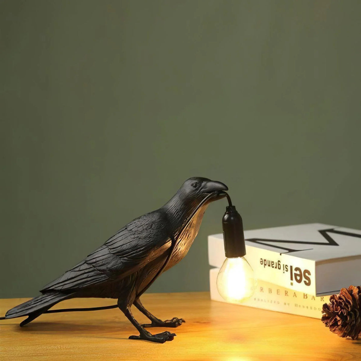 Midnight Resin Table Light