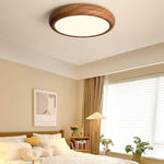 Wooden Veneer Ceiling Light