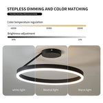 Sleek Round Nordic Ceiling Light