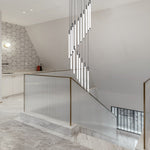 Spiral Duplex Staircase Chandelier Ha085056
