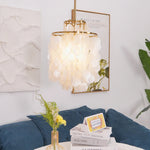 Halo Shell Chandelier