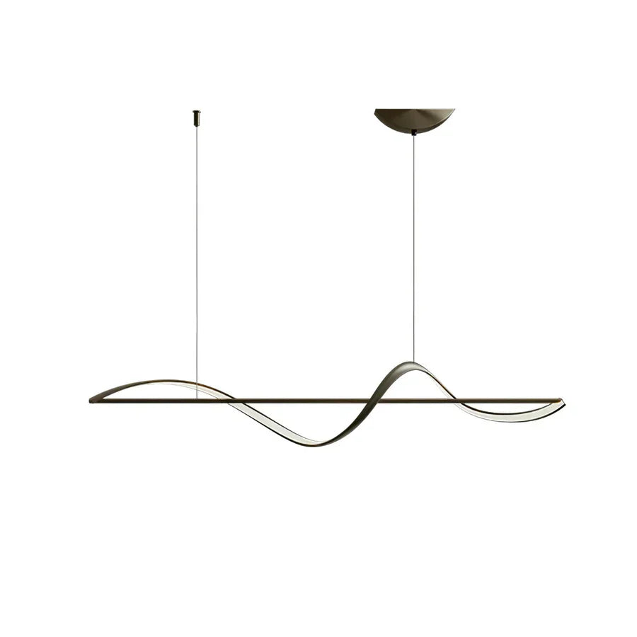 Italian Minimalist Line Restaurant Chandelier