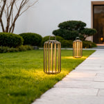 Solar-Powered Outdoor Lanterns with Warm LED Ambience