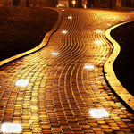 2V Mount Free Ice Cube Lights Colorful Modern Smart Solar Outdoor Step Lighting