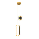 Creative Starry Projection Ring 3 Step Dimming Modern Led Pendant Lights