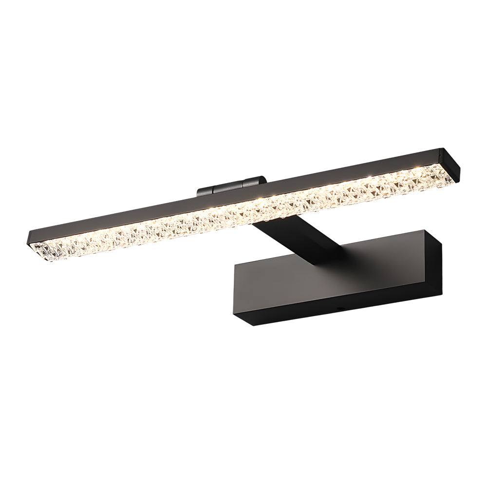 Adjustable Led Bathroom Vanity Light Crystal Acrylic Dimmable