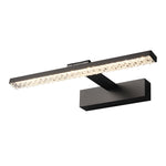 Adjustable Led Bathroom Vanity Light Crystal Acrylic Dimmable