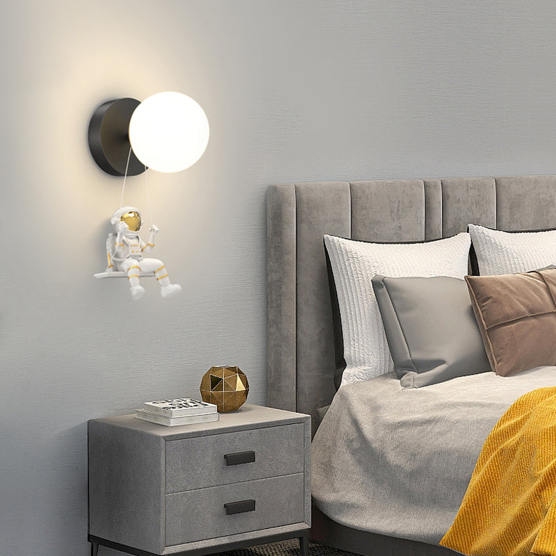Round Ball Modern Led Wall Light Ha098343