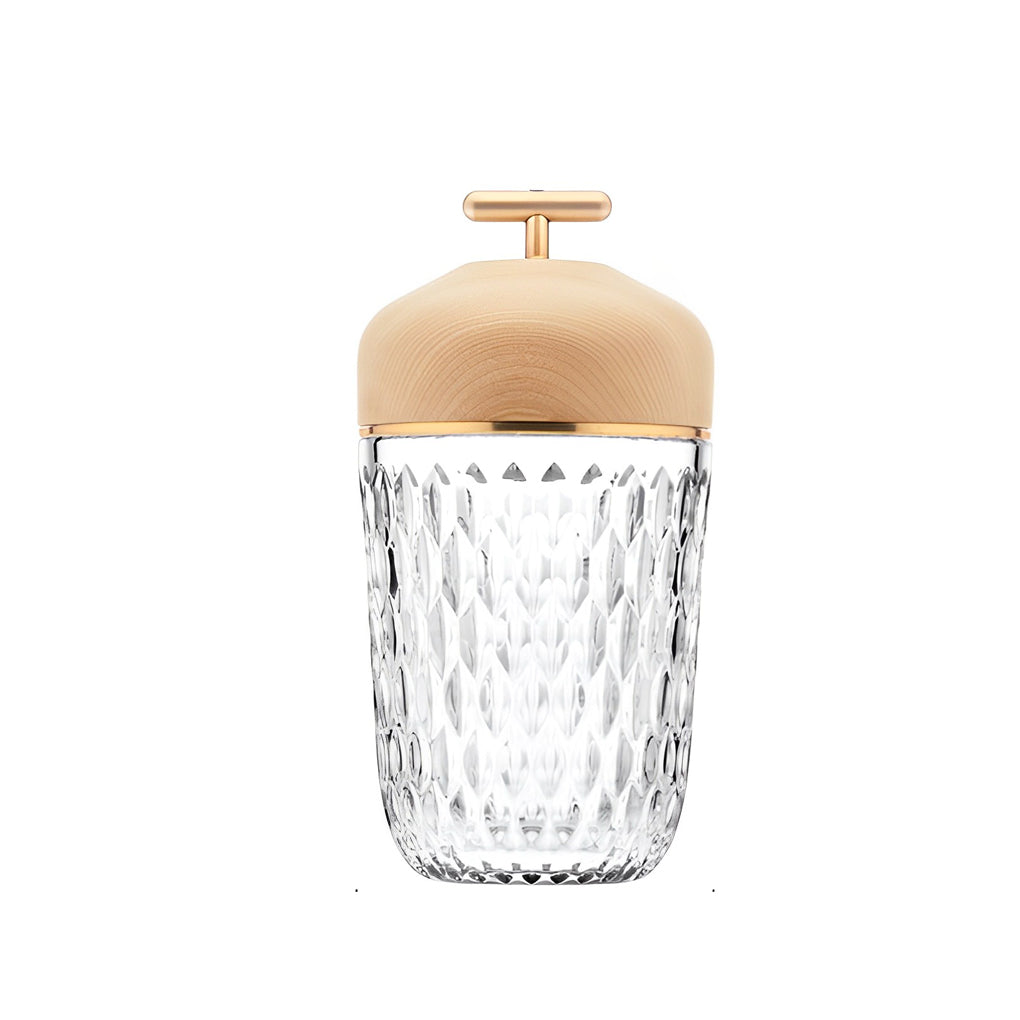 Pretty Cup Shape Crystal Table Lamp Glass Ambient Lighting