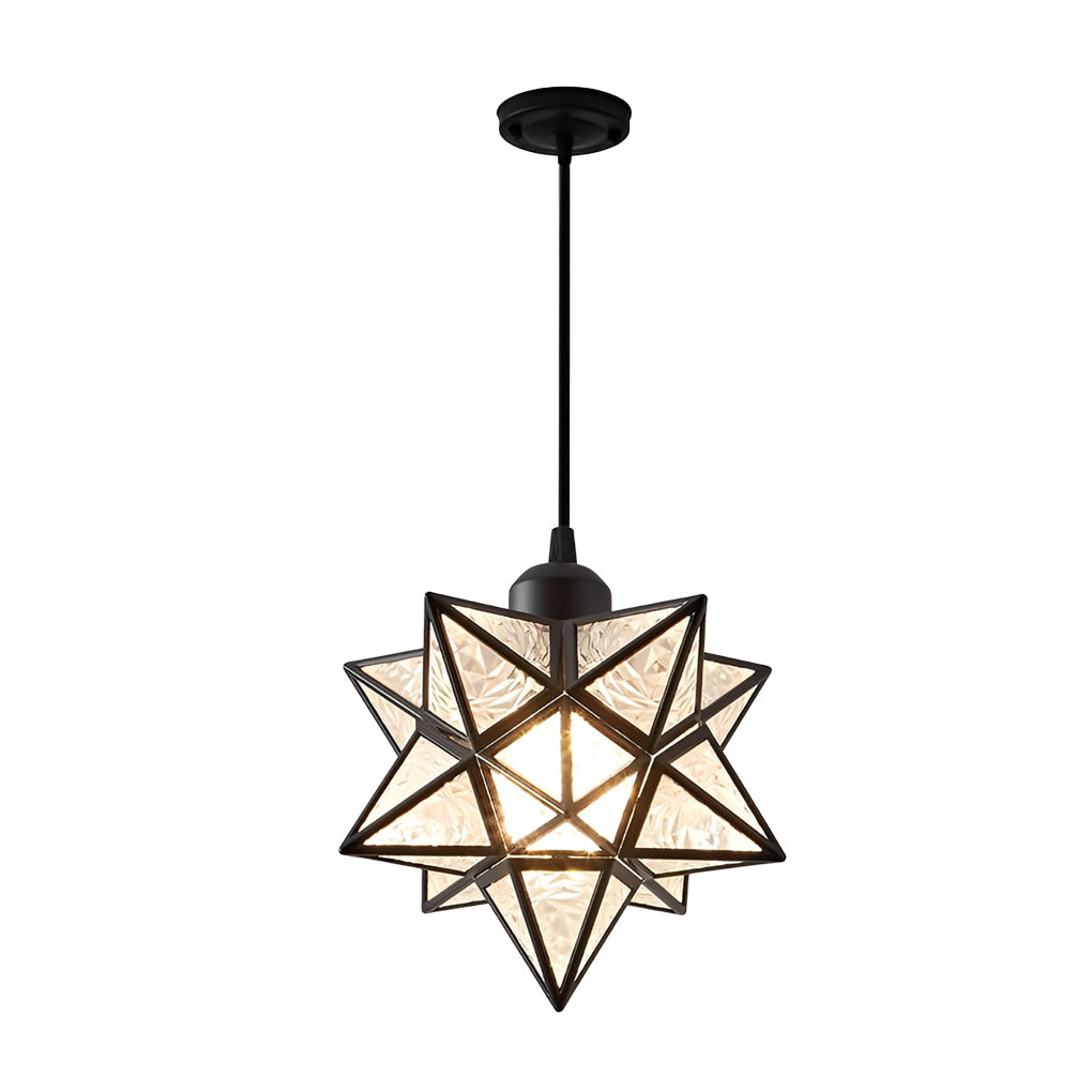 Five Pointed Star Pendant Light Ha091764