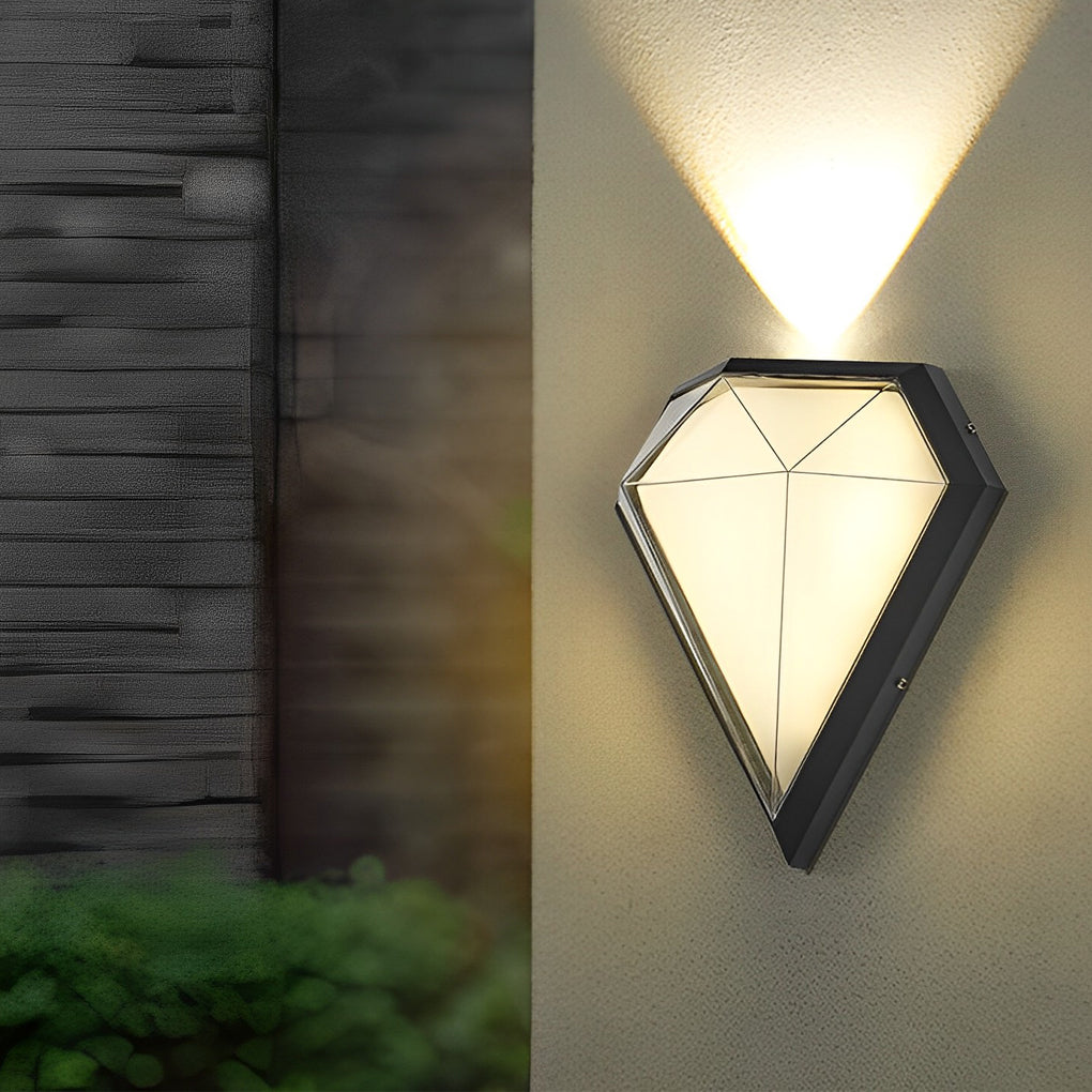 Creative Geometric Black Modern Wall Lamp Li002181