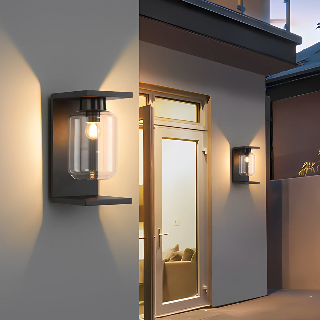 Outdoor Waterproof Solar Wall Light Ha095596