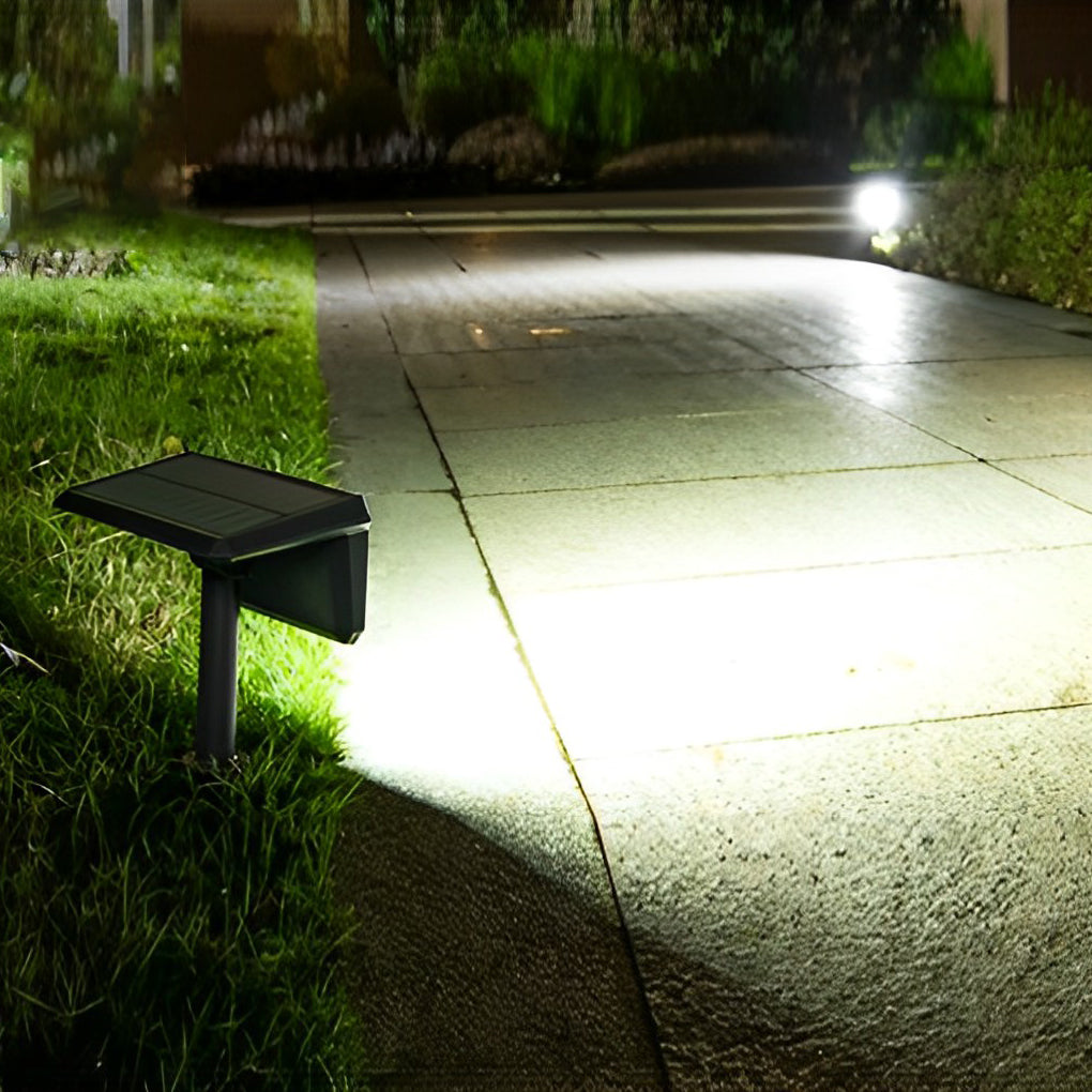 2Pcs Ip65 Led Solar Outdoor Lawn Lamp Ha084181