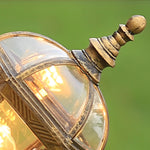 Golden European LED Pathway Lamp for Garden and Courtyard