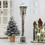 Nordic Wooden House Lantern for Garden and Patio