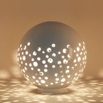 Waterproof Hollow White Outdoor Lantern Ha090540