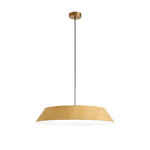 15 74 Inch Round Wood Japanese Style Led Pendant Light