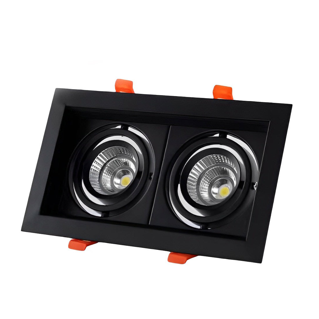 Crystal & Gold Layered Lighting Suite with Recessed Accents