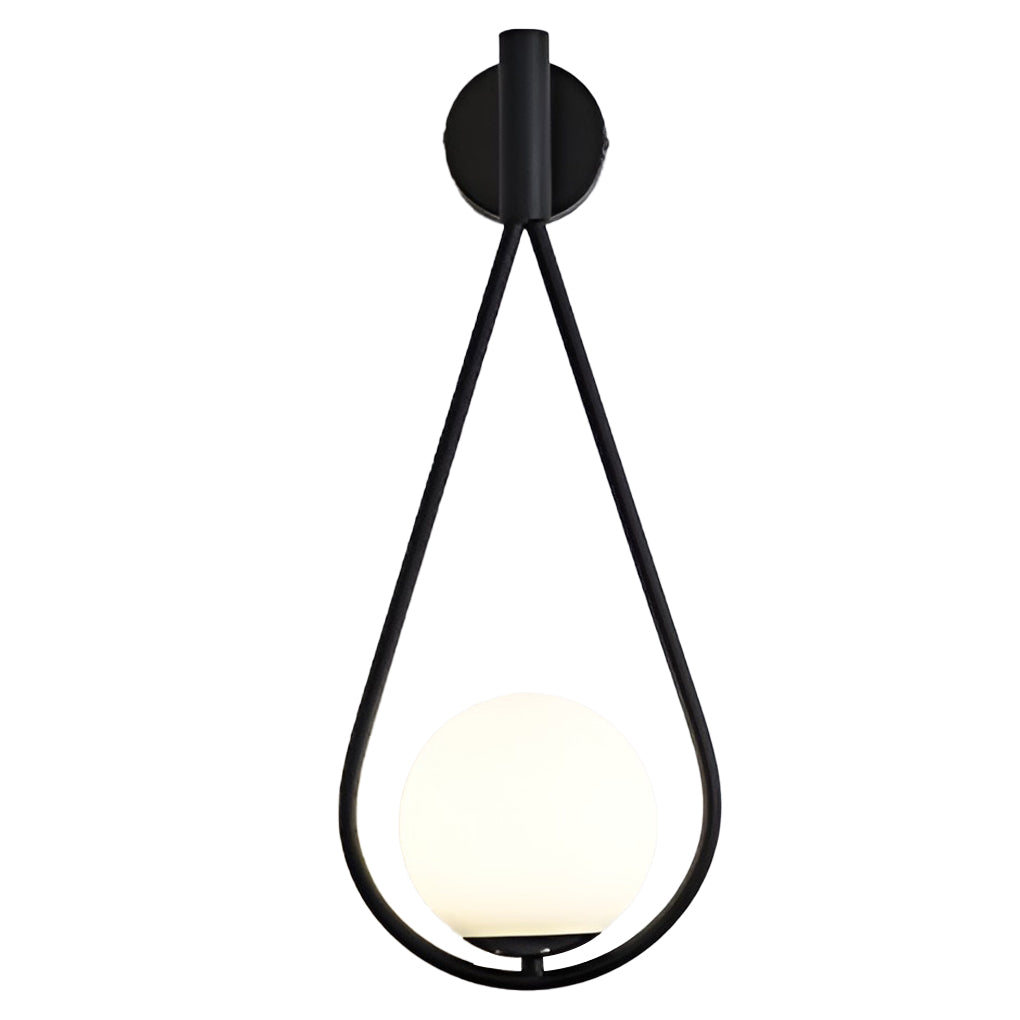 Water Drop Shaped Led Nordic Wall Lamp