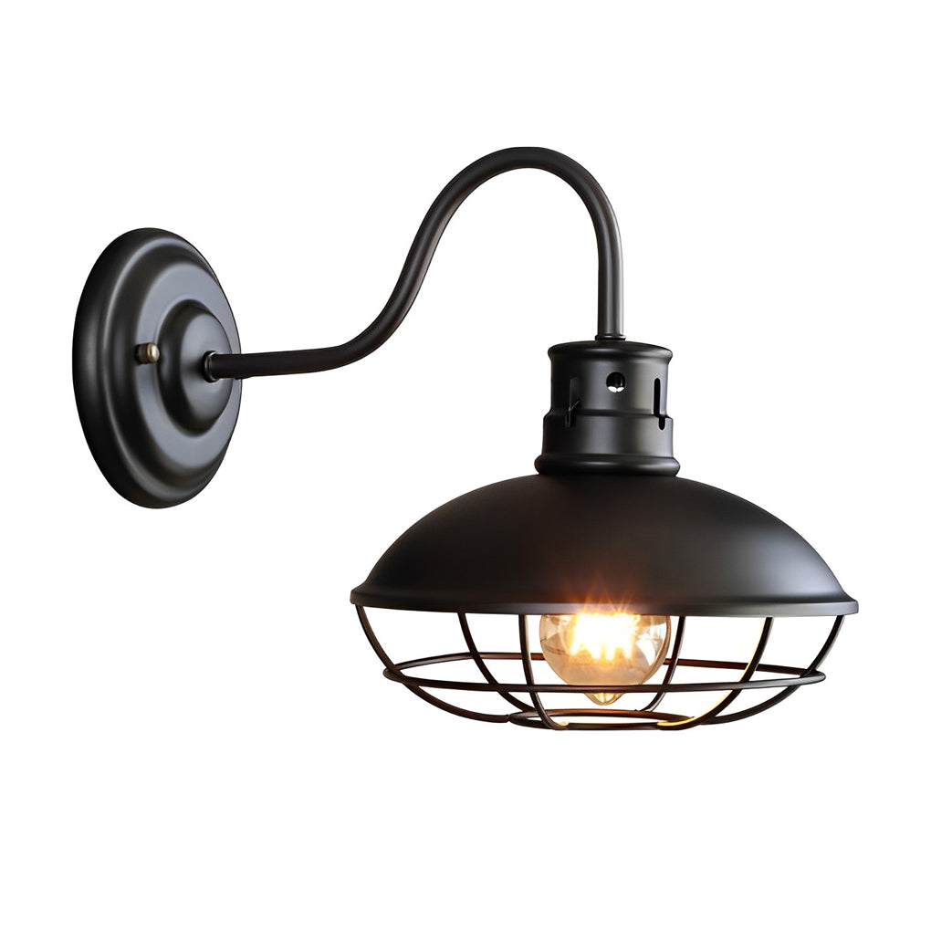 Retro Industrial Style Outdoor Wall Light Ha085563